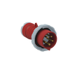 IP67 3PN+E straight cable plug,16A 400V