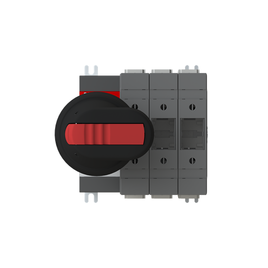 63A 3P Switch Fuse, mech at end