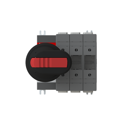 63A 3P Switch Fuse, mech at end
