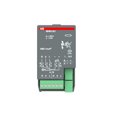 SD/M2.6.2 Switch/Dim Actuator, 2F, 6AX