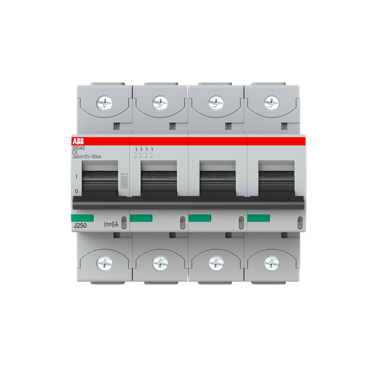 S804S-C6 4P MCB C6A 50KA
