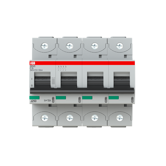 S804S-C16 4P MCB C16A 50KA