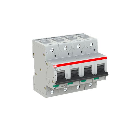 S804S-C10 4P MCB C10A 50KA – Image 2 of 3