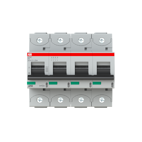 S804C-C50 4P MCB B50A 25KA