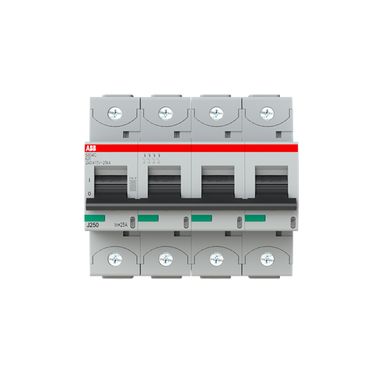 S804S-K25 4P MCB 25A 50KA