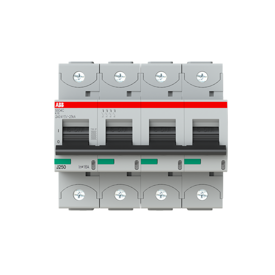 S804S-K16 4P MCB K16A 50KA