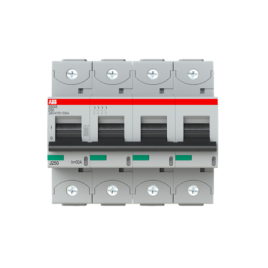 S804S-D50 4P MCB D50A 50KA