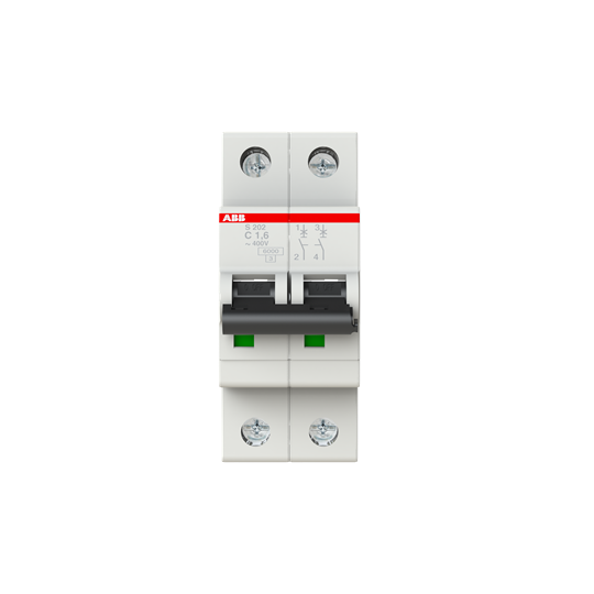 S202-C 1,6 Mini Circuit Breaker