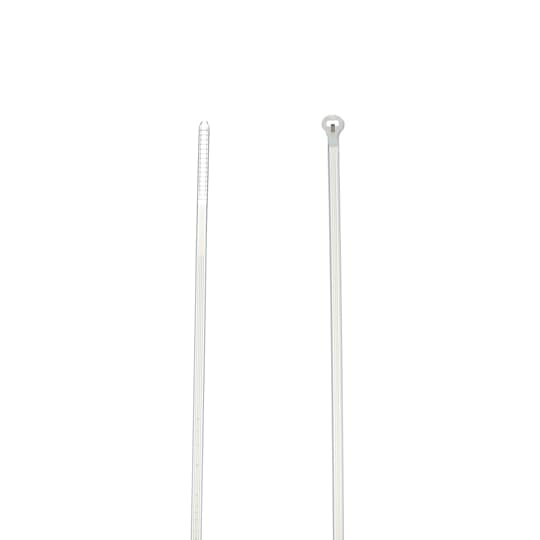 TY25M-CABLE TIE 50LB 7 NAT NYL 2-PC BU