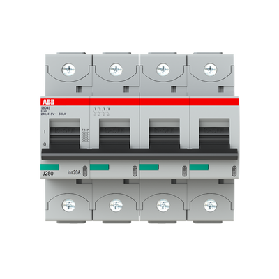 S804S-D20 4P MCB D20A 50KA