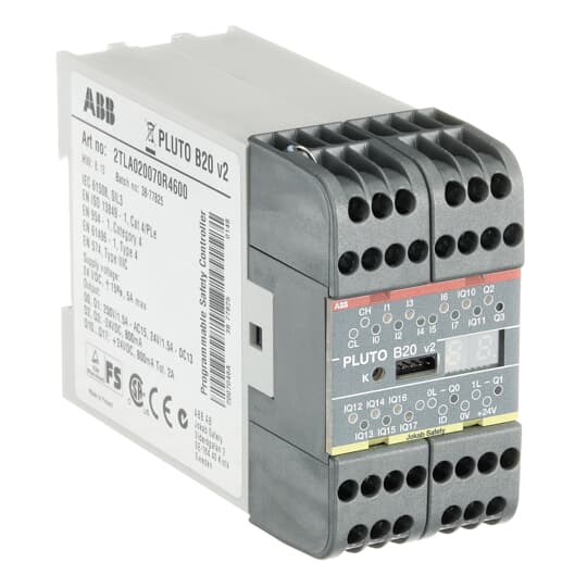Pluto B20 v2 Safety-PLC 8+8+4 I/O w. BUS