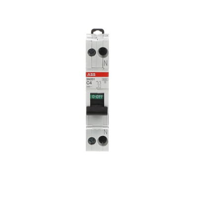 SN201C4 SP&N MCB C4 6KA