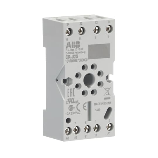 CR-U2S Socket for 2C/O screw