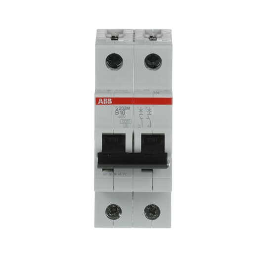 S202MB10 DP MCB B10A 10kA