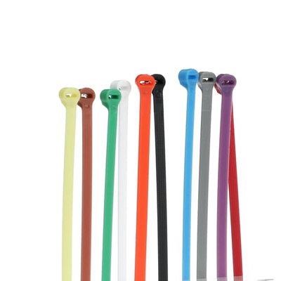 TY525MCLRS7,50LB,MULTICOLOR,100PK,TIE