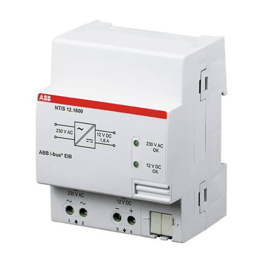 NT/S12.1600 Power Supply, 12VDC, 1.6A