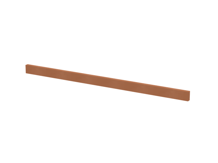 ZX1016 Copper Bar 20x5mm L:1000mm – Image 3 of 3