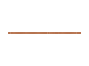 ZXM2035 Copper Bar 40x10mm L:1184mm