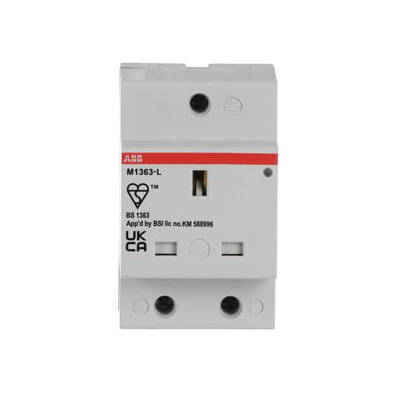 M1363-L MODULAR SOCKET BS WITH IND LIGHT