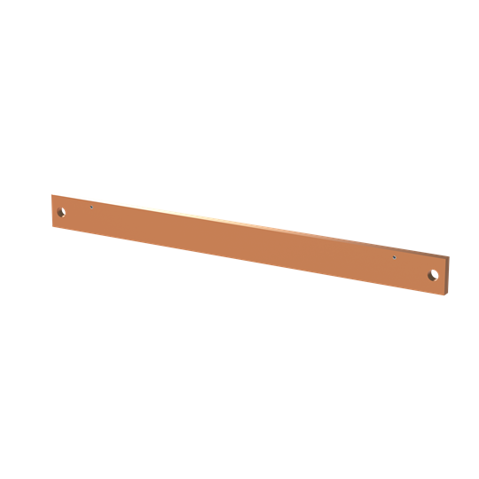 ZX1032 Copper Bar 40x10mm L:500mm – Image 3 of 3