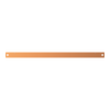 ZX1033 Copper Bar 40x10mm L:750mm