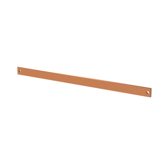 ZX1033 Copper Bar 40x10mm L:750mm – Image 3 of 3