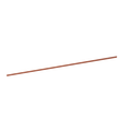 ZX1043 Copper Bar 12x5mm 4F