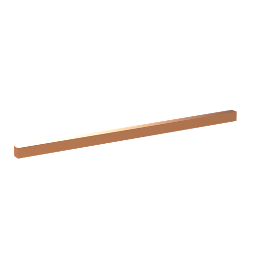 ZX1046 Copper Bar 12x10mm 1F – Image 2 of 3