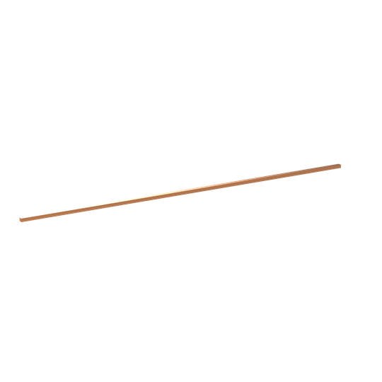 ZX1049 Copper Bar 12x10mm 4F – Image 2 of 3
