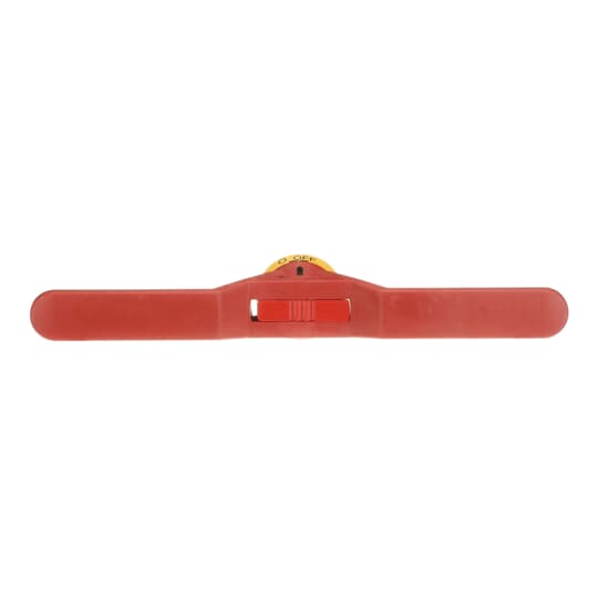 RED BUTTERFLY HANDLE ON/OFF
