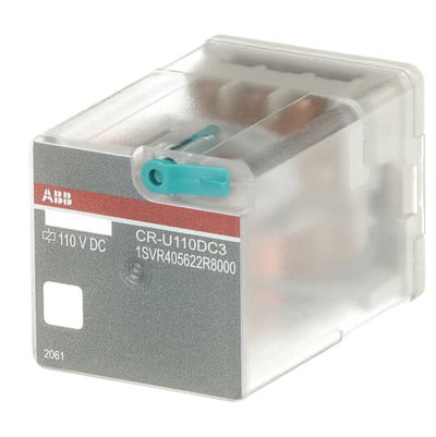 CR-U110DC3 Pluggable relay 3C/O 110VDC