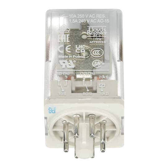 CR-U230AC2L Pluggable relay 2C/O 230VAC
