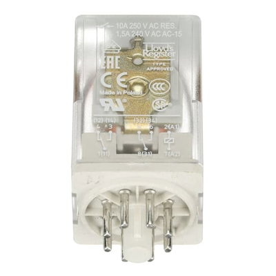 CR-U024AC2 Pluggable relay 2C/O 24VAC