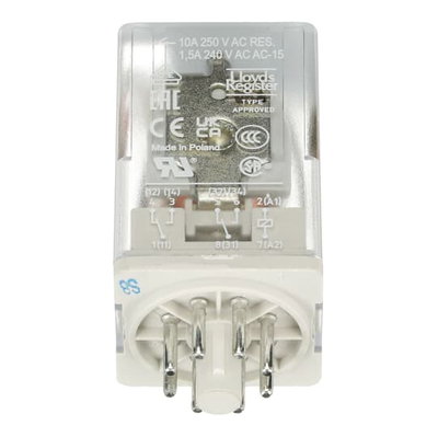 CR-U024DC2L Pluggable relay 2C/O 24VDC