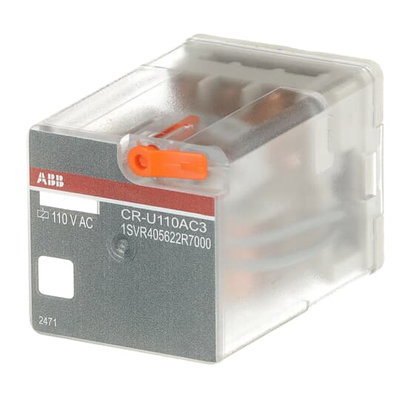 CR-U110AC3 Pluggable relay 3C/O 110VAC