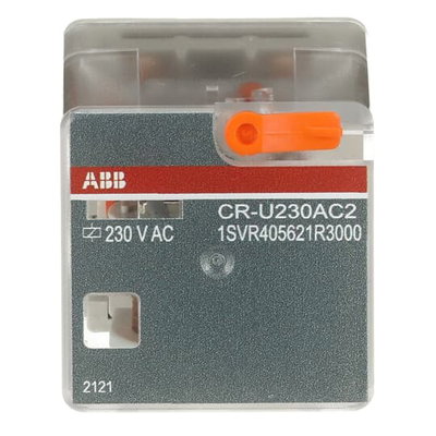 CR-U230AC2 Pluggable relay 2C/O 230VAC