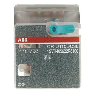 CR-U110DC3L Pluggable relay 3C/O 110VDC