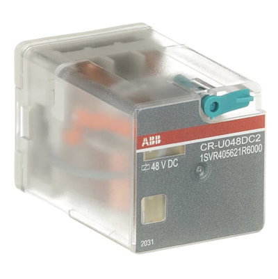 CR-U048DC2 Pluggable relay 2C/O 48VDC