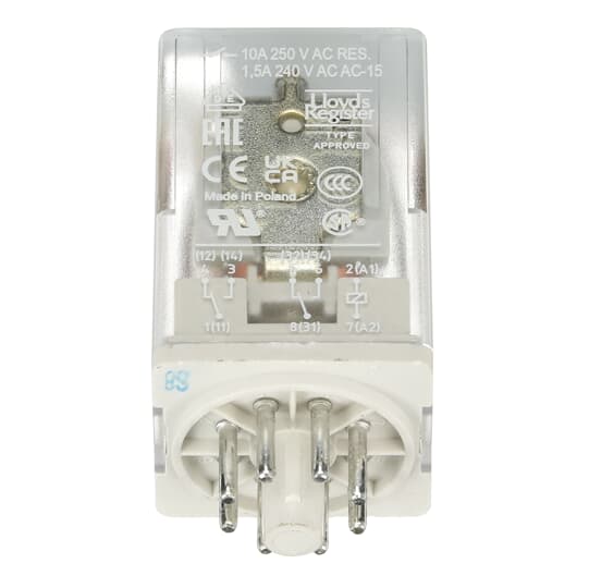CR-U024AC2L Pluggable relay 2C/O 24VAC