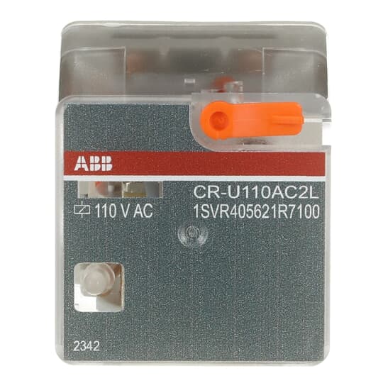 CR-U110AC2L Pluggable relay 2C/O 110VAC