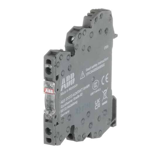 RB111A 230VAC/DC 1NO 10mA-6A Relay