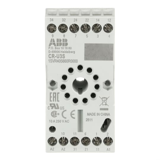 CR-U3S Socket for 3C/O screw