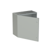 SR2 Enclosure 600x600300 RAL7035 IP65