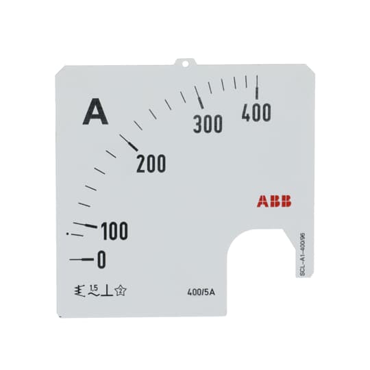 SCL-A1-400/96 AMMETER SCALE 800A 96MM