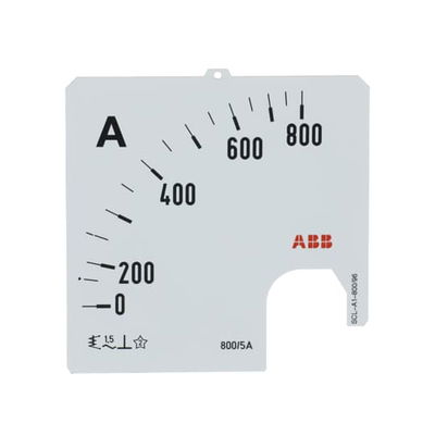 SCL-A1-800/96 AMMETER SCALE 800A 96MM