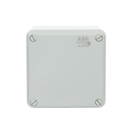 IP65-SMOOTH-LOW LID-100X100X80-1/4 TS