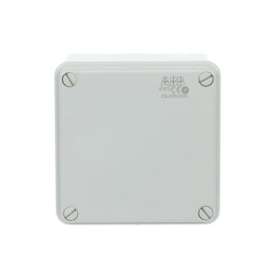 IP65-SMOOTH-LOW LID-100X100X80-1/4 TS