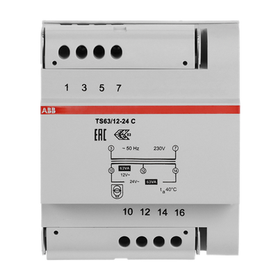 TS63/12-24C TRANSFORMER 63VA 12-24V