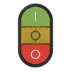 MPD13-11Y Double Pushbutton