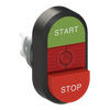 MPD15-11R DOUBLE PUSHBUTTON